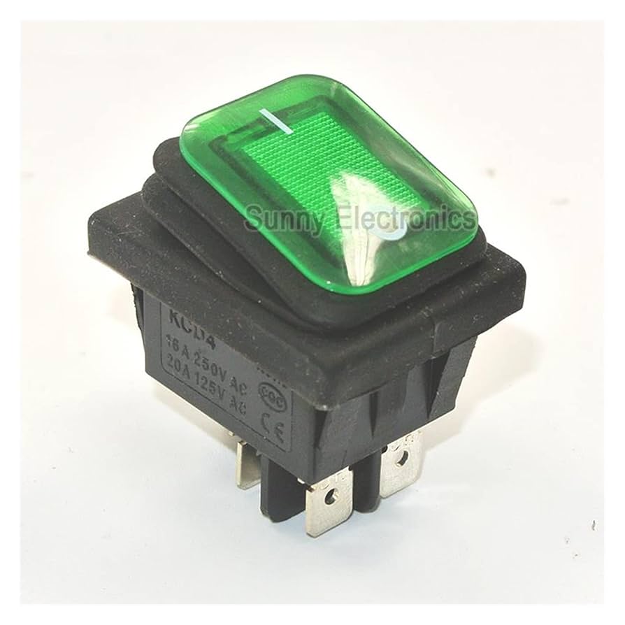 ダブルロッカースイッチ Kuryakyn 楽天市場】防滴 防水 ロッカースイッチ ON-OFF-ON 12V 16A